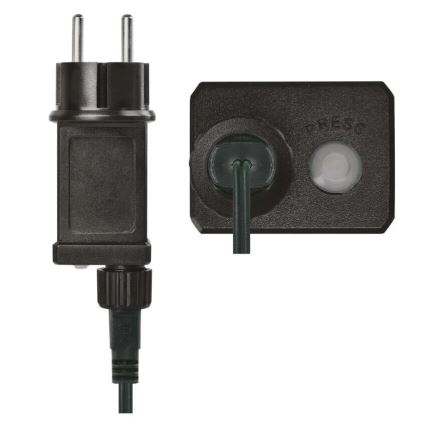 Cadena LED navideña exterior 160xLED/21m IP44 blanco cálido