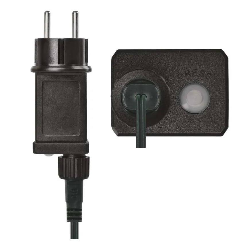 Cadena LED navideña exterior 160xLED/21m IP44 blanco cálido