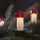 Cadena navideña TOADSTOOL 12xE10/10,7m rojo, fabricada en la UE
