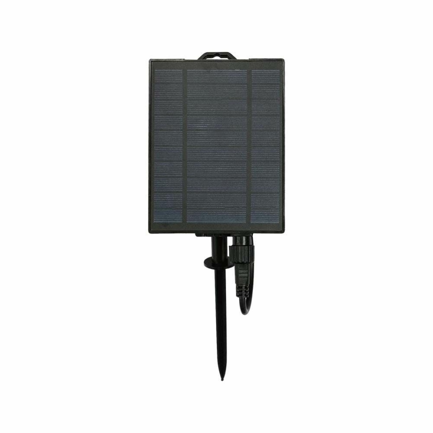 Cadena solar LED 15xLED/0,2W/3,7V 15,6 m 3000K IP44 2400 mAh