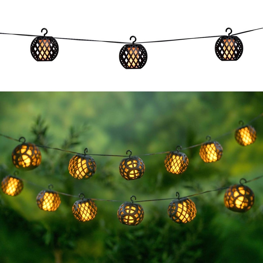 Cadena solar LED 3,8m 8xLED/1,2V