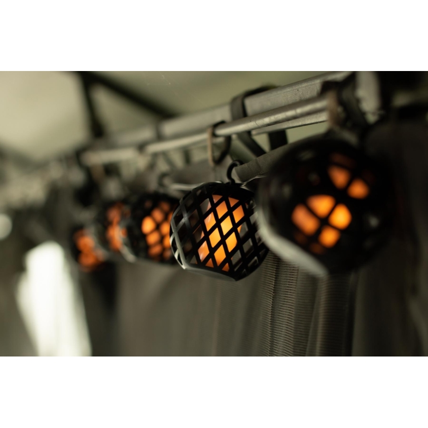 Cadena solar LED 60xLED/2m 400 mAh IP44