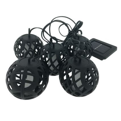 Cadena solar LED 60xLED/2m 400 mAh IP44