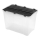Caja de almacenamiento DRAGON 60 l negro/transparente