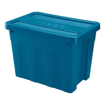 Caja de almacenamiento HEAVY DUTY 65 l azul