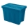 Caja de almacenamiento HEAVY DUTY 65 l azul
