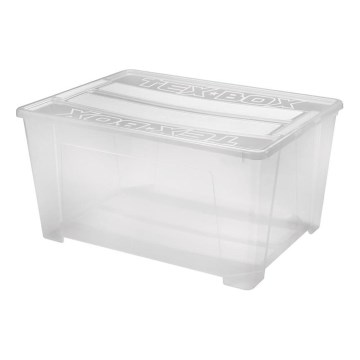 Caja de almacenamiento TEX BOX 150 l transparente