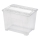 Caja de almacenamiento TEX BOX 21 l transparente
