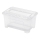 Caja de almacenamiento TEX BOX 4,5 l transparente