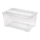 Caja de almacenamiento TEX BOX 48 l transparente