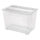 Caja de almacenamiento TEX BOX 70 l transparente