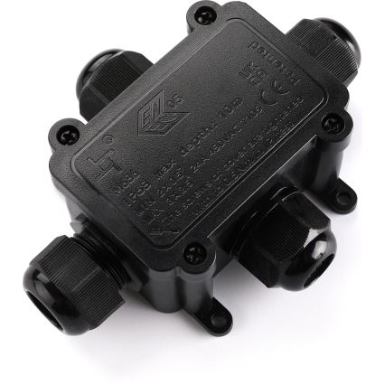 Caja de conexiones impermeable 24A/230V IP68