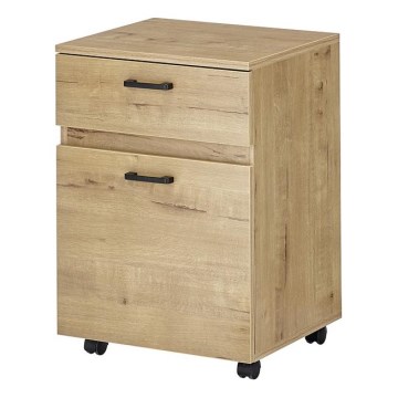 Cajonera de oficina MIRANE en roble