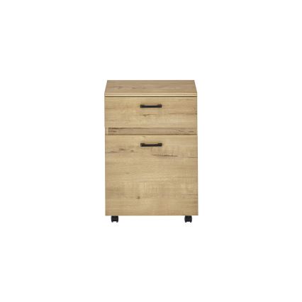 Cajonera de oficina MIRANE en roble