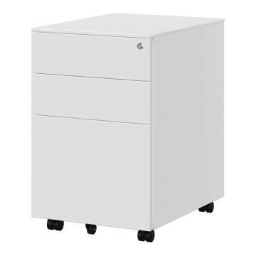 Cajonera de oficina SECURIO blanca