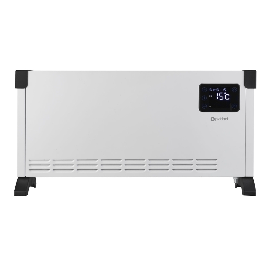 Calefactor/convector eléctrico inteligente de 2000 W con Wi-Fi Tuya