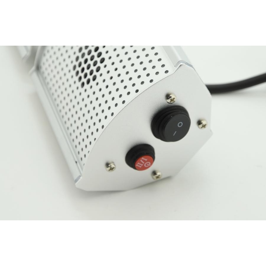 Calefactor de infrarrojos 1000/2000W/230V IP55 + control remoto