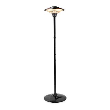 Calefactor eléctrico exterior + soporte 200 cm 1500W/230V calefactor infrarrojo para terraza IP34
