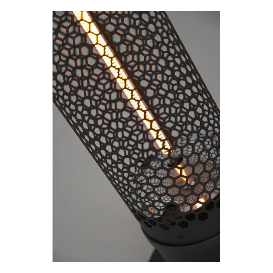 Calefactor infrarrojo de suelo 1000W/230V IP44 negro