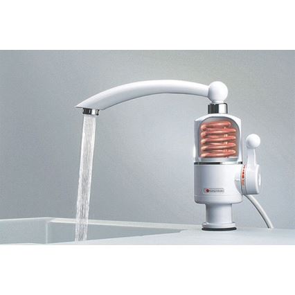Calentador de agua instantáneo 3000W/230V blanco