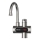 Calentador de agua instantáneo con pantalla LED 3000W/230V IPX4 acero inoxidable