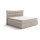 Cama boxspring con colchones y topper SOFIA 180x200 cm beige
