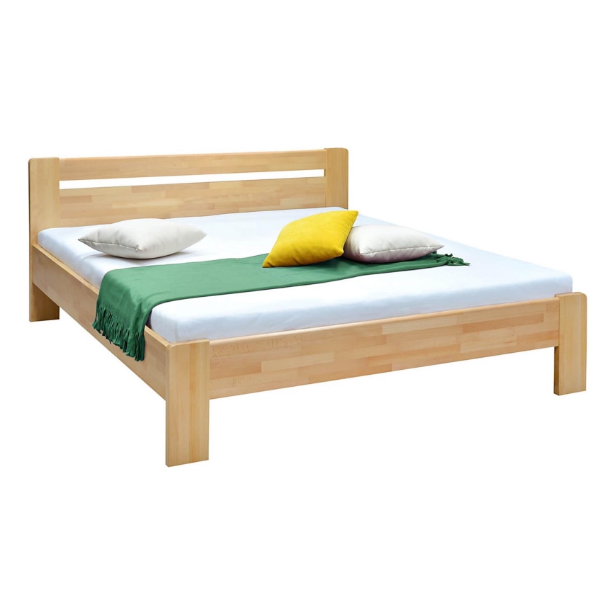 Cama doble AMARA 180x200 cm haya