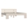 Cama doble PIROA 160x200 cm beige