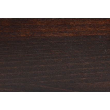 Cama individual AMBER 90x200 cm, nogal oscuro