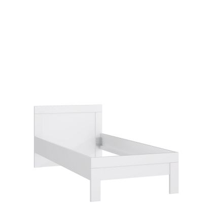 Cama individual SNOWIE 90x200 cm blanca