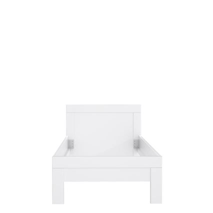 Cama individual SNOWIE 90x200 cm blanca