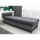Cama tapizada con almacenamiento TALI 80x202 gris/antracita