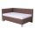 Cama tapizada con arcón de almacenamiento MARIA PETITE 120x200 cm, marrón, sin colchón