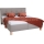 Cama tapizada con arcón sin colchón MARIA 180x200 cm taupe
