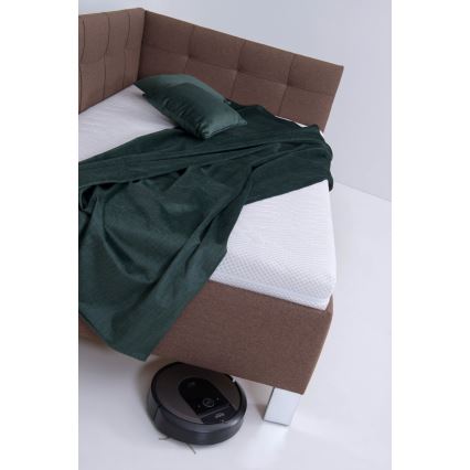 Cama tapizada con colchón y espacio de almacenamiento MARIA PETITE 120x200 cm marrón