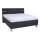 Cama tapizada con espacio de almacenamiento sin colchón ALIS 160x200 cm antracita
