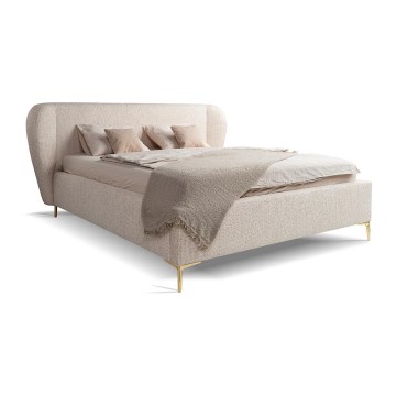 Cama tapizada sin colchón DALIA 180x200 cm beige