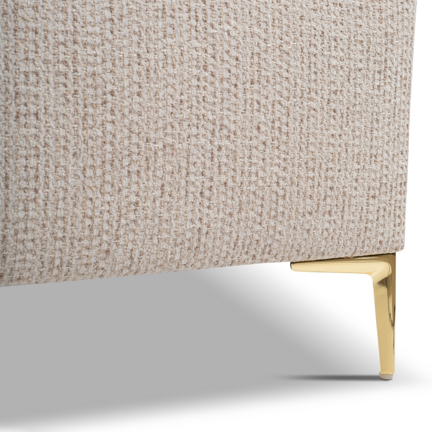 Cama tapizada sin colchón DALIA 180x200 cm beige