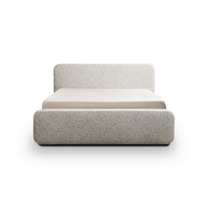 Cama tapizada sin colchón LAJLA 160x200 cm beige