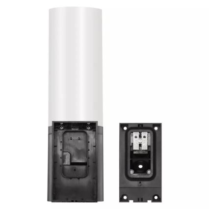 Cámara inteligente LED para exteriores con luz GoSmart LED/12W/230V 3200K IP65 Wi-Fi Tuya negra