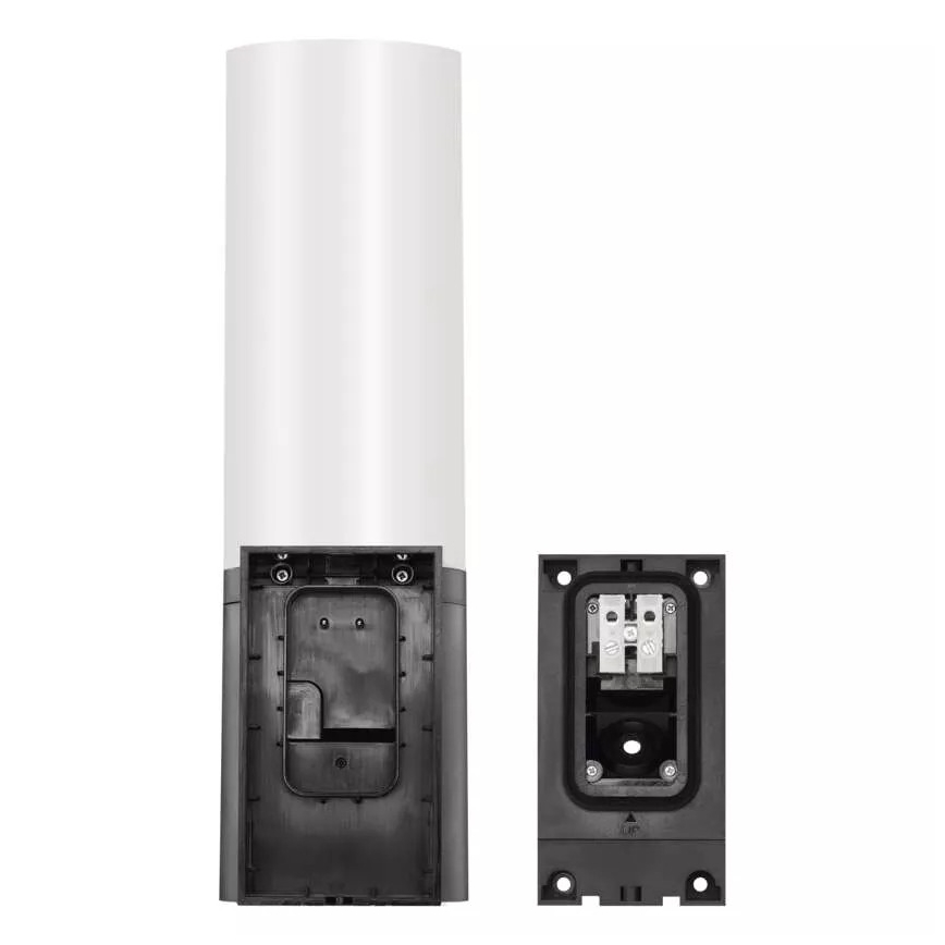 Cámara inteligente LED para exteriores con luz GoSmart LED/12W/230V 3200K IP65 Wi-Fi Tuya negra