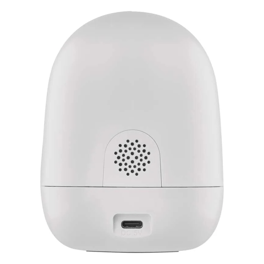 Cámara giratoria inteligente de interior con sensor de movimiento GoSmart 5V Wi-Fi Tuya blanco