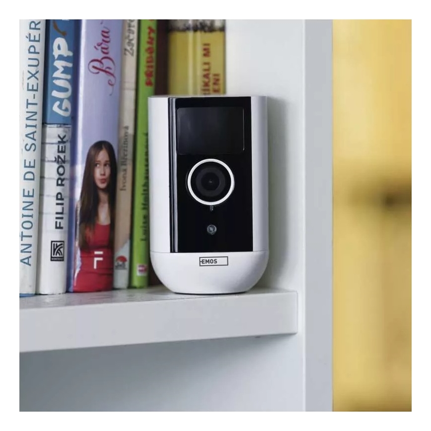 Cámara inteligente para exteriores con sensor de movimiento GoSmart 5V 9600mAh IP65 Wi-Fi Tuya