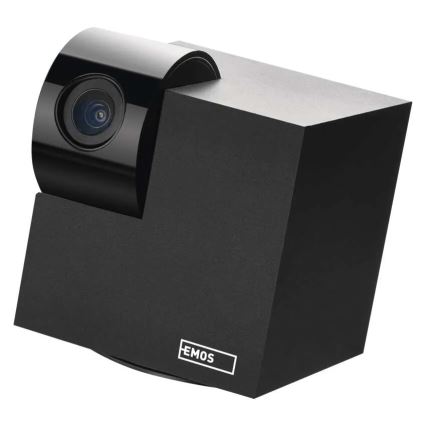 Cámara interior inteligente giratoria con sensor de movimiento GoSmart 5V Wi-Fi Tuya negra