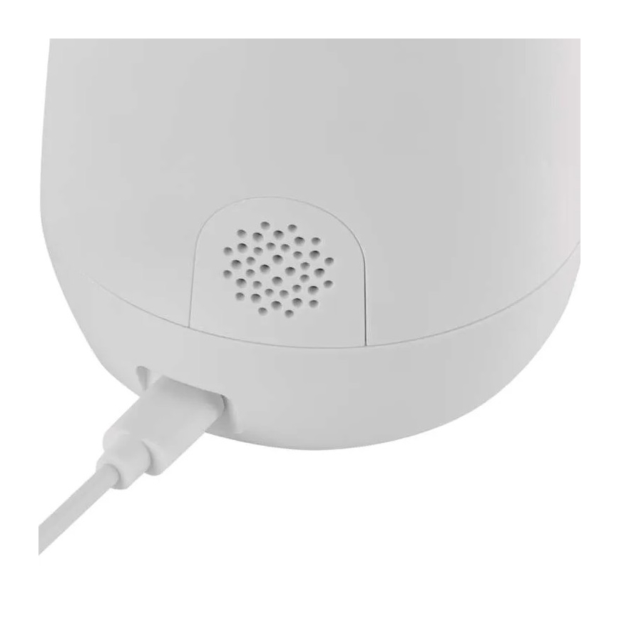 Cámara interior inteligente giratoria con sensor de movimiento GoSmart 5V Wi-Fi Tuya blanca