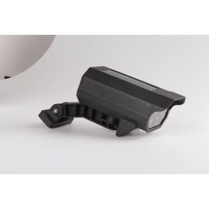 Cámara simulada LED de seguridad con sensor y panel solar LED/5W/5,5V 800 mAh IP65 + control remoto