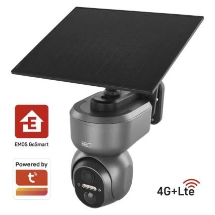 Cámara solar inteligente con sensor GoSmart 4G/LTE 10400 mAh 5V IP65 Tuya