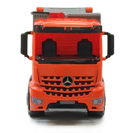 Camión de basura Mercedes, 72 cm, rojo