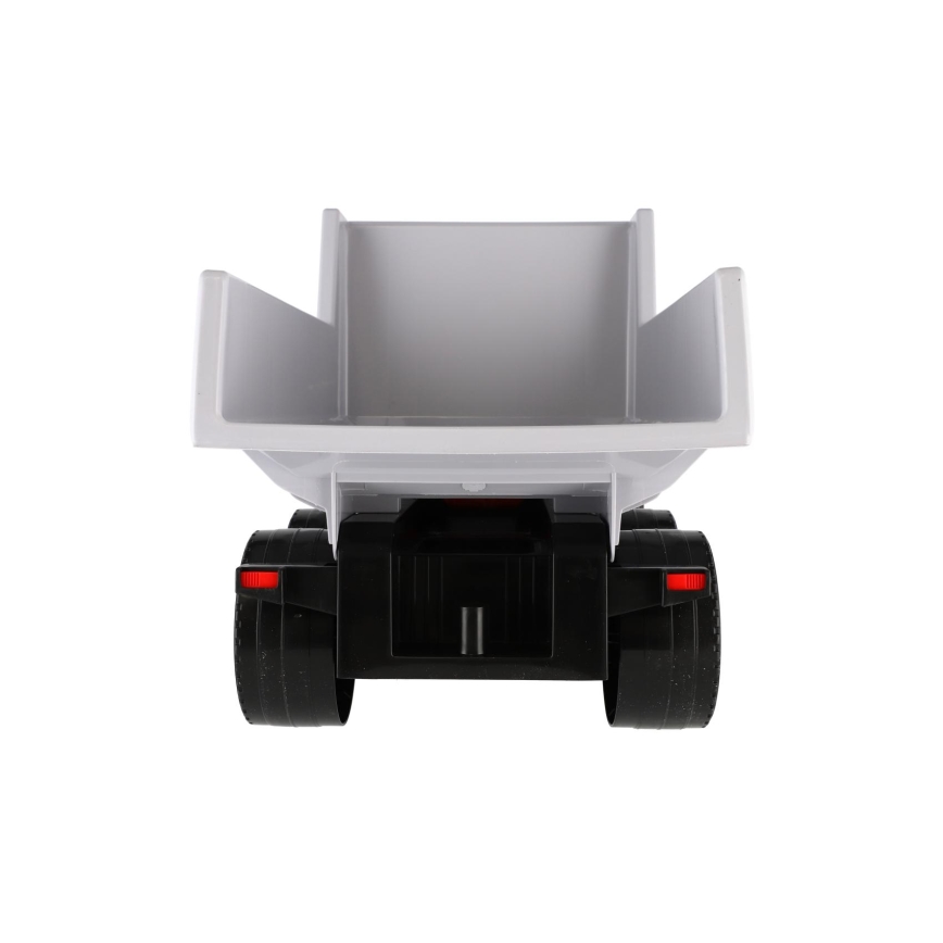 Camión volquete Mercedes GIGA TRUCKS 65 cm azul/gris