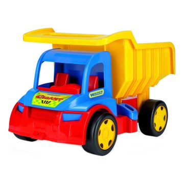 Camión volquete TRUCK WADER 55 cm amarillo/azul/rojo